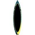 Surfboard - 72" Wood - Write On / Wipe Off Chalkboard Surface - Quick Turn